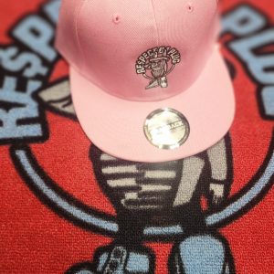Pink Snapback with Center Logo