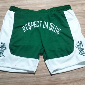 Green Jogger Shorts Set With T-Shirt