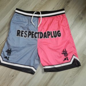 DNA Hustle Mesh Basketball Shorts (PINK & LIGHT BLUE)