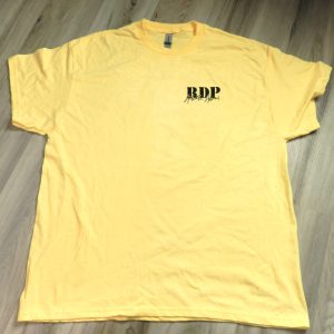 Yellow Signature T-Shirt with Front & Black Center Logo